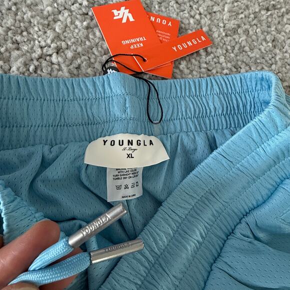 Men's YoungLA 117 Sig Short (SoldOut), XL, NWT, CarolinaBlue - Picture 3 of 7